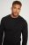 JP1880 Two-piece Pyjamas Long Sleeve and Long Trousers Black - Εσώρουχα/Μαγιό - Aνδρικά Εσώρουχα μεγάλα μεγέθη