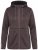 Ulla Popken 812880 Πλεκτό μπουφάν fleece με teddy fleece Taupe - Ρούχα φλις - 