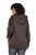 Ulla Popken 812880 Πλεκτό μπουφάν fleece με teddy fleece Taupe - Ρούχα φλις - 