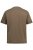 JP1880 Comfortable Fit Vintage Look T-Shirt Light Brown - Μακό μπλουζάκια - Aνδρικά μπλουζεσ μεγάλα μεγέθη