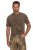 JP1880 Comfortable Fit Vintage Look T-Shirt Light Brown - Μακό μπλουζάκια - Aνδρικά μπλουζεσ μεγάλα μεγέθη