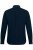JP1880 Modern Fit Buttoned Collar Cotton Shirt Navy Blue - Πουκάμισα - Aνδρικά πουκαμισα μεγαλα μεγάλα μεγέθη