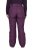 Ulla Popken 822018 Αδιάβροχο τεχνικό παντελόνι με φόδρα fleece Δαμασκηνί - Αδιάβροχα - 