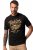 JP1880 T-Shirt Motorcycle Print Black - Μακό μπλουζάκια - Aνδρικά μπλουζεσ μεγάλα μεγέθη