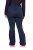 Ulla Popken 824297 Παντελόνι softshell με γκέτες χιονιού Σκούρο μπλε - Ρούχα Σκι - 