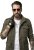 JP1880 Field Jacket with Badges Vintage Look TALL Moss Green - TALL Μπουφάν - Μπουφάν TALL για Ψηλούς Άνδρες