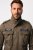 JP1880 Field Jacket with Badges Vintage Look TALL Moss Green - TALL Μπουφάν - Μπουφάν TALL για Ψηλούς Άνδρες