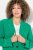 Ulla Popken 826487 Oversized σακάκι με τσέπες με καπάκι Σμαραγδί - Μπλέιζερ - Σακάκια σε Μεγάλα Μεγέθη για Γυναίκες