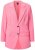 Ulla Popken 826487 Oversize σακάκι Ροζ - Μπλέιζερ - Σακάκια σε Μεγάλα Μεγέθη για Γυναίκες