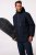 Jay-Pi Ski Jacket Functional Waterproof Windproof Navy - Ρούχα Σκι - Ανδρικά Ρούχα Σκι & Χειμώνα σε Μεγάλα Μεγέθη
