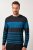 JP1880 Pyjamas Two-piece Long Sleeve with Stripes Blue - Εσώρουχα/Μαγιό - Aνδρικά Εσώρουχα μεγάλα μεγέθη