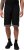 JP1880 Jay-Pi Bermuda QuickDry Mesh Fitness Shorts Black - Αθλητικά ρούχα & Outdoor - Aθλητικα ρούχα μεγάλα μεγέθη ανδρικά