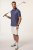 JP1880 Jay-Pi QuickDry Small Print Golf Polo Shirt Navy Blue - Πόλο μπλουζάκια - Aνδρικά μπλουζακια πολο μεγάλα μεγέθη