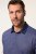 JP1880 Jay-Pi QuickDry Small Print Golf Polo Shirt Navy Blue - Πόλο μπλουζάκια - Aνδρικά μπλουζακια πολο μεγάλα μεγέθη