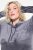Ulla Popken 834550 Φόρεμα με μακριά μανίκια και κουκούλα Ανθρακί - Φορέματα φούτερ - 