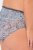 Ulla Popken 835633 Κυλοτάκια με animal print Ανθρακί - Κυλοτάκια - 