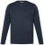 Men+ 383 Μπλούζα Henley με μακρύ μανίκι Σκούρο μπλε - Μακό μπλουζάκια - Aνδρικά μπλουζεσ μεγάλα μεγέθη