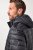 JAY-PI Lightly Quilted Jacket with a Hoodie Black - Μπουφάν - Aνδρικά μπουφαν μεγάλα μεγέθη