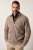 JP1880 Blouson Jacket Lightweight and Warm Brown - Μπουφάν - Aνδρικά μπουφαν μεγάλα μεγέθη