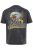 JP1880 T-Shirt Short Sleeve Back Print Vintage Black - Μακό μπλουζάκια - Aνδρικά μπλουζεσ μεγάλα μεγέθη