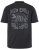 JP1880 T-Shirt Short Sleeve Chest Print Black - Μακό μπλουζάκια - Aνδρικά μπλουζεσ μεγάλα μεγέθη