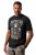 JP1880 Beer Festival Design Vintage Looking T-Shirt Black - Μακό μπλουζάκια - Aνδρικά μπλουζεσ μεγάλα μεγέθη