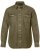 JP1880 Denim Shirt Long Sleeve Olive Green - Πουκάμισα - Aνδρικά πουκαμισα μεγαλα μεγάλα μεγέθη