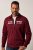 JP1880 Sweatshirt Long Sleeve Boxy Fit Red - φούτερ/Φούτερ με κουκούλα - φούτερ/Φούτερ με κουκούλα ανδρικά μεγάλα μεγέθη 