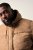 STHUGE Jacket Puffer With Warm Quilting Beige - Μπουφάν - Aνδρικά μπουφαν μεγάλα μεγέθη