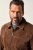 JP1880 Leather Jacket Genuine Cowhide Brown - Μπουφάν - Aνδρικά μπουφαν μεγάλα μεγέθη