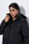 Ulla Popken SYMPATEX Triple Function Coat Black - Παλτό - Γυναικεία Παλτό σε Μεγάλα Μεγέθη