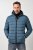 JP1880 Quilted Hooded Jacket Deep Blue - Μπουφάν - Aνδρικά μπουφαν μεγάλα μεγέθη