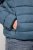 JP1880 Quilted Hooded Jacket Deep Blue - Μπουφάν - Aνδρικά μπουφαν μεγάλα μεγέθη