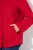 Ulla Popken 846021 Παλτό fleece Κόκκινο - Παλτό - Γυναικεία Παλτό σε Μεγάλα Μεγέθη