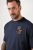 JP1880 846657 Μπλουζάκι bellyfit με σήματα Σκούρο μπλε TALL - TALL Πόλο μπλουζάκια - T-Shirt για Ψηλούς Άνδρες