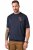 JP1880 846657 Μπλουζάκι bellyfit με σήματα Σκούρο μπλε TALL - TALL Πόλο μπλουζάκια - T-Shirt για Ψηλούς Άνδρες
