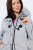 Ulla Popken 846744 Μπουφάν softshell Γκρι μελανζέ - Μπουφάν - Γυναικεία μπουφάν μεγάλα μεγέθη