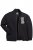 STHUGE 847083 Μπουφάν varsity από ύφασμα scuba Μαύρο - Μπουφάν - Aνδρικά μπουφαν μεγάλα μεγέθη