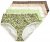 Ulla Popken 848810 Κυλοτάκια με animal print 5 τεμ. Taupe - Κυλοτάκια - 