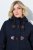 Ulla Popken 849619 Αδιάβροχο μπουφάν HYPRAR με επένδυση teddy Σκούρο μπλε - Μπουφάν - Γυναικεία μπουφάν μεγάλα μεγέθη
