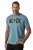 JP1880 849790 AC/DC Classic Logo Μπλουζάκι Τιρκουάζ μπλε - Μπλουζάκια συγκροτημάτων - Μπλουζάκια Band T-shirts