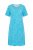 Ulla Popken 850344 Εμπριμέ φόρεμα t-shirt Τιρκουάζ - Μίντι φορέματα - Γυναικεία Midi Φορέματα σε Μεγάλα Μεγέθη