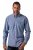 JP1880 850931 Πουκάμισο chambray με μακριά μανίκια Μπλε ντένιμ TALL - TALL Πουκάμισα - Πουκάμισα TALL για Ψηλούς Άνδρες