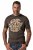 JP1880 851001 Rolling Stones Retro Logo Μπλουζάκι Φουντουκί TALL - TALL Πόλο μπλουζάκια - T-Shirt για Ψηλούς Άνδρες
