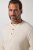 JP1880 851075 Μπλουζάκι henley με μακριά μανίκια Γκρι της άμμου TALL - TALL Πόλο μπλουζάκια - T-Shirt για Ψηλούς Άνδρες