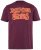 JP1880 851910 Rolling Stones Vintage Logo Μπλουζάκι Μελιτζανί - Μπλουζάκια συγκροτημάτων - Μπλουζάκια Band T-shirts