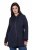 Ulla Popken 853577 Μπουφάν fleece Σκούρο μπλε - Μπουφάν - Γυναικεία μπουφάν μεγάλα μεγέθη