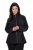 Ulla Popken 853668 Μπουφάν fleece με όρθιο γιακά Μαύρο - Ρούχα φλις - 