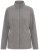 Ulla Popken 853668 Μπουφάν fleece με όρθιο γιακά Γκρι - Ρούχα φλις - 