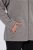 Ulla Popken 853668 Μπουφάν fleece με όρθιο γιακά Γκρι - Ρούχα φλις - 